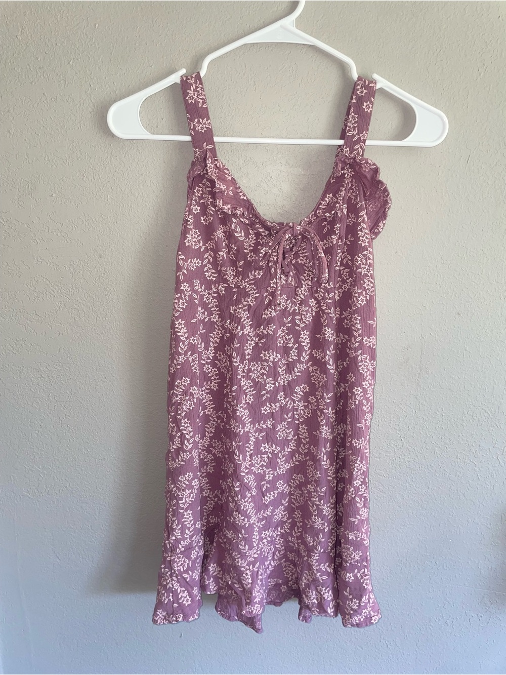 Floral Ruffled dress XS